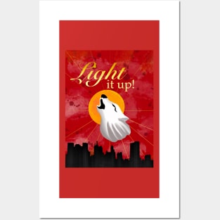 Light it up inspired Crescent City Posters and Art